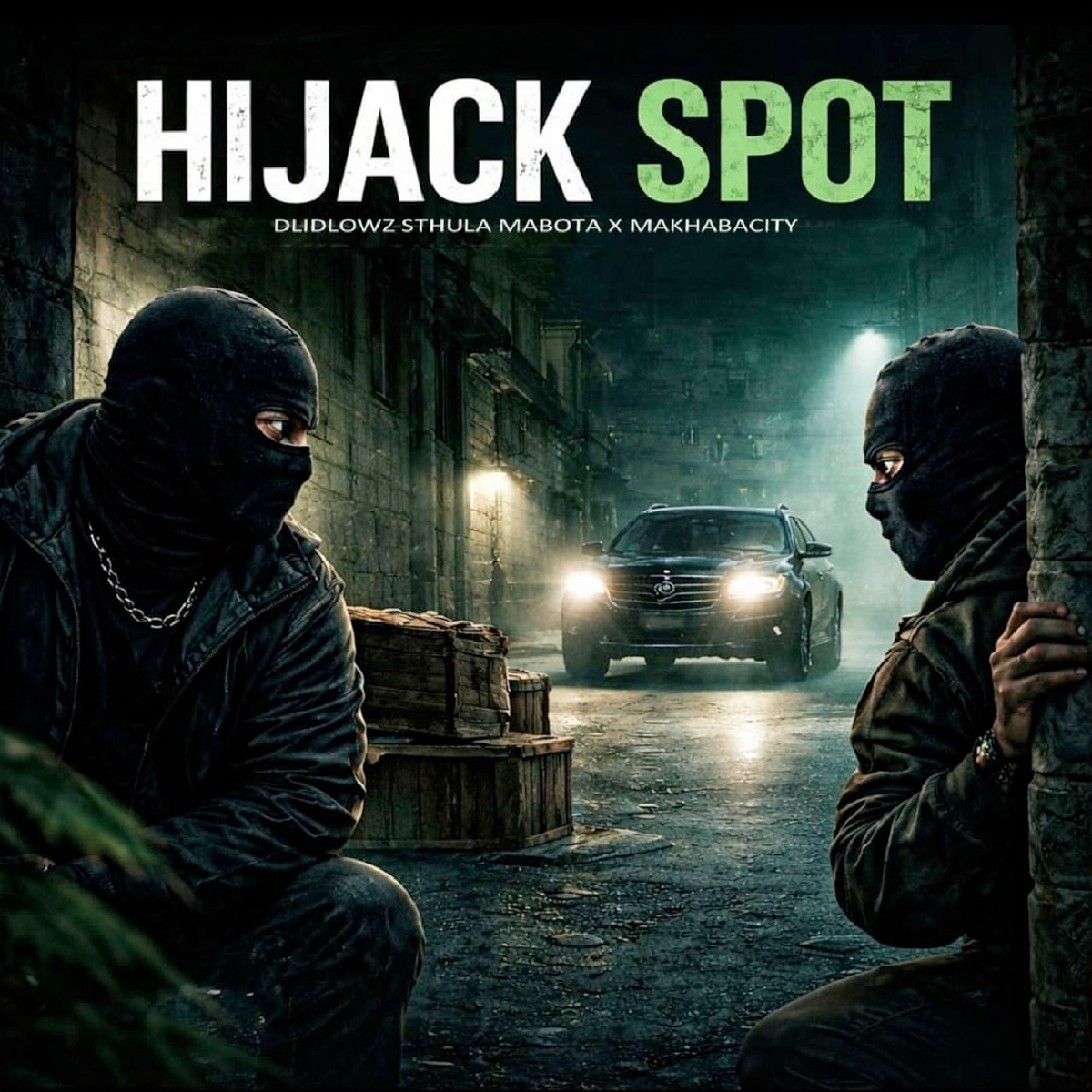 Hijack Spot - Single by Dlidlowz Sthula Mabota & Makhabacity album cover