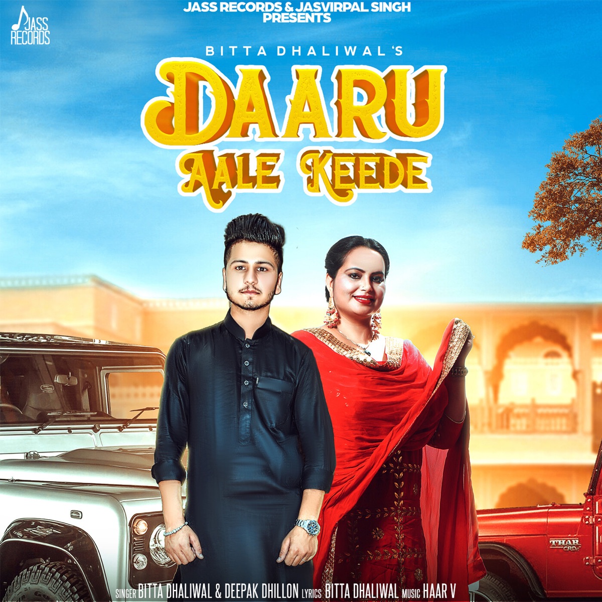 Daaru Aale Keede - Single by Deepak Dhillon & Bitta Dhaliwal album cover
