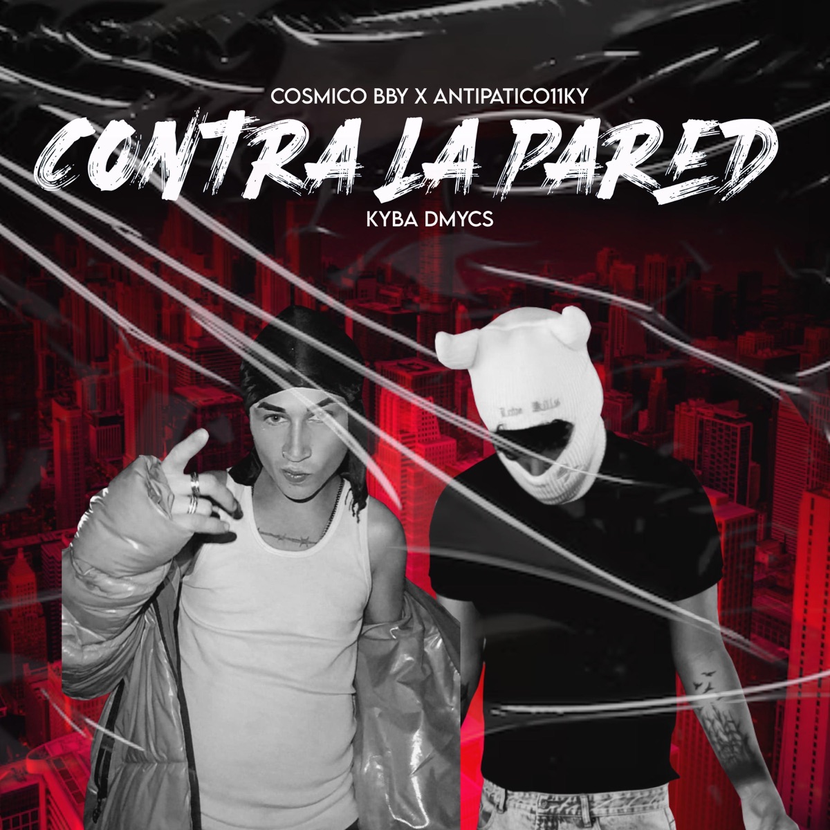 CONTRA LA PARED (feat. Antipatico11ky) - Single by Cosmico Bby album cover