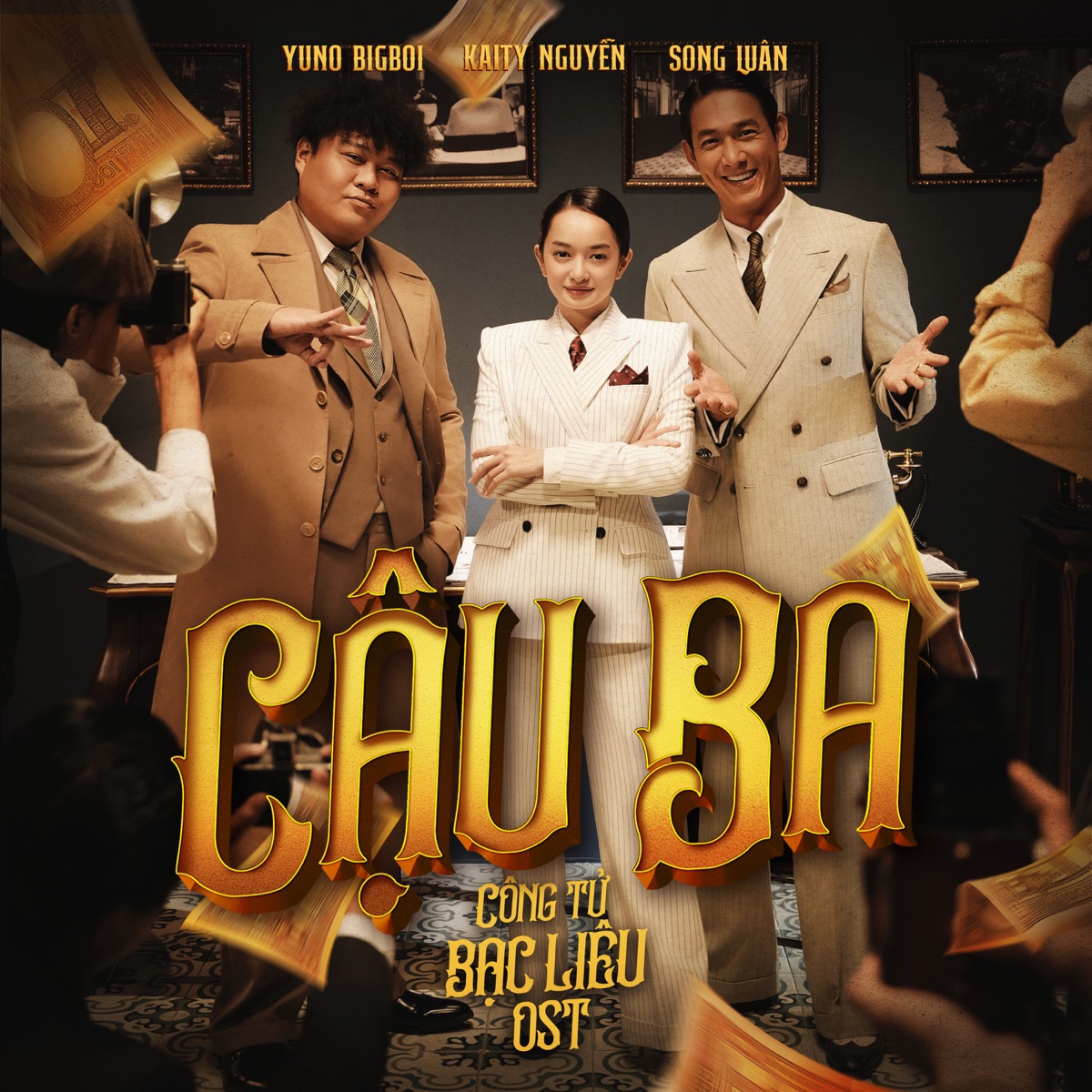 Cậu Ba (feat. Kaity & Yuno Bigboi) [From "Công Tử Bạc Liêu"] - Single by Song Luân album cover