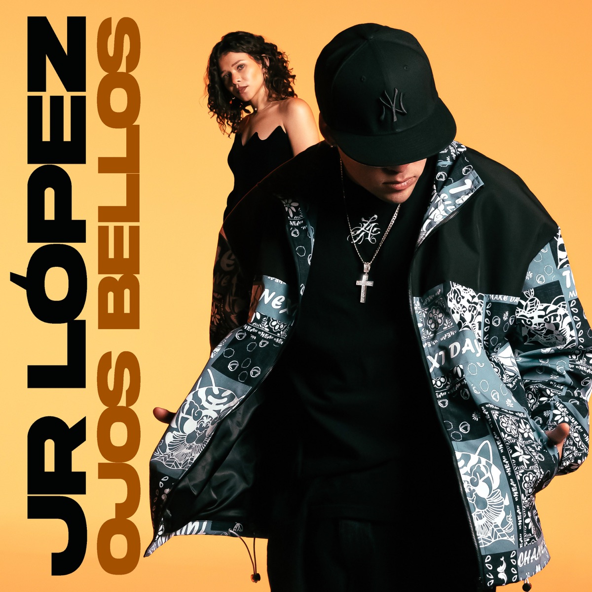 Ojitos Bellos - Single by Jr López album cover