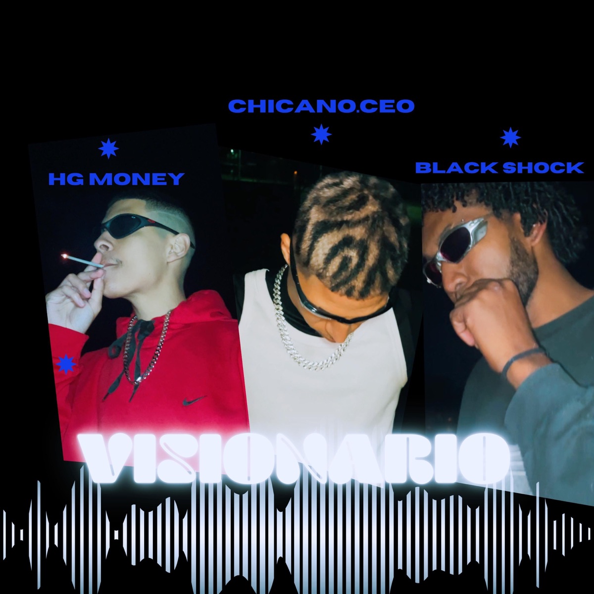 Visionario - Single by HG money, CHICANO.CEO & Black Shock album cover