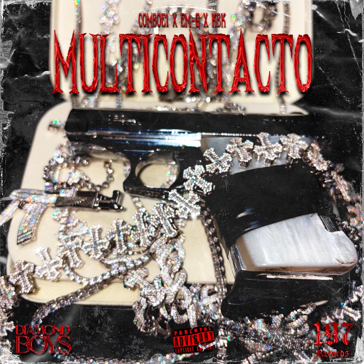 MULTICONTACTO (feat. comboe1) - Single by EM-G & KBK album cover