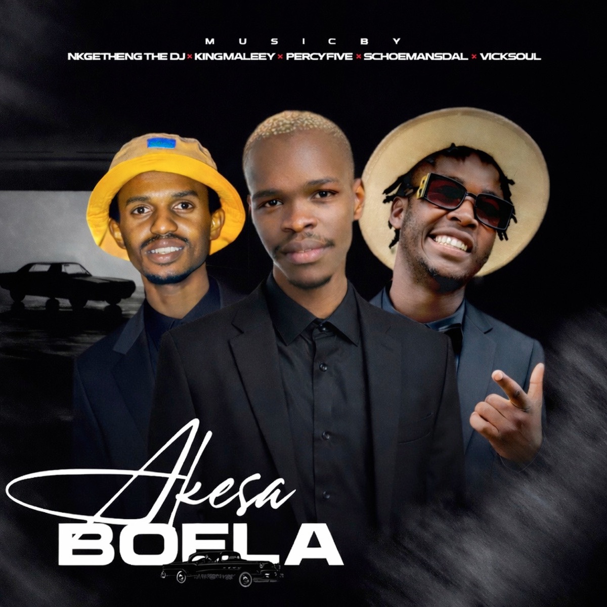 Akesa Boela (feat. Schoemansdal & VickSoul) - Single by Nkgetheng the Dj, King maleey & Percy Five album cover