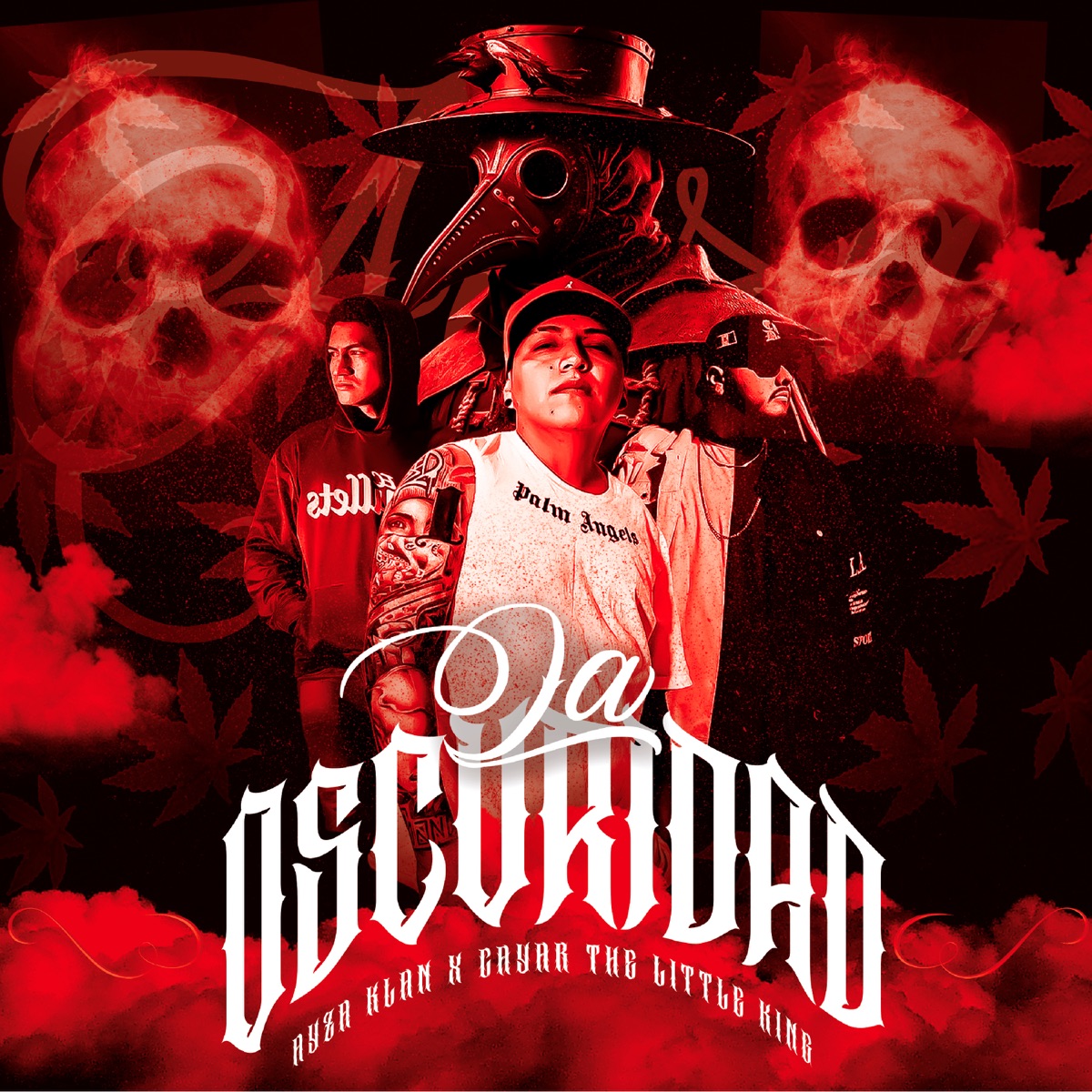La Oscuridad - Single by Ayza Klan & Cayar the little king album cover