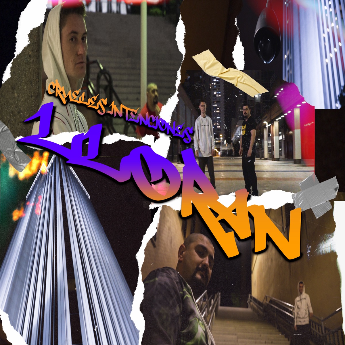 Lloran (feat. DJ Es.T) - Single by Crueles Intenciones & Ales Fabiani album cover