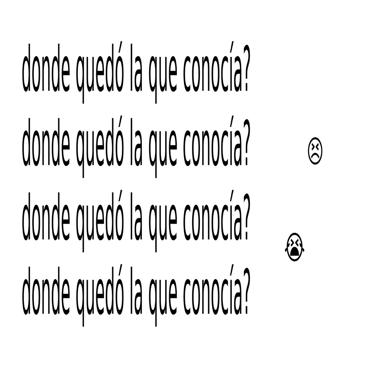 donde quedó la que conocía? - Single by Diorki & Gago album cover