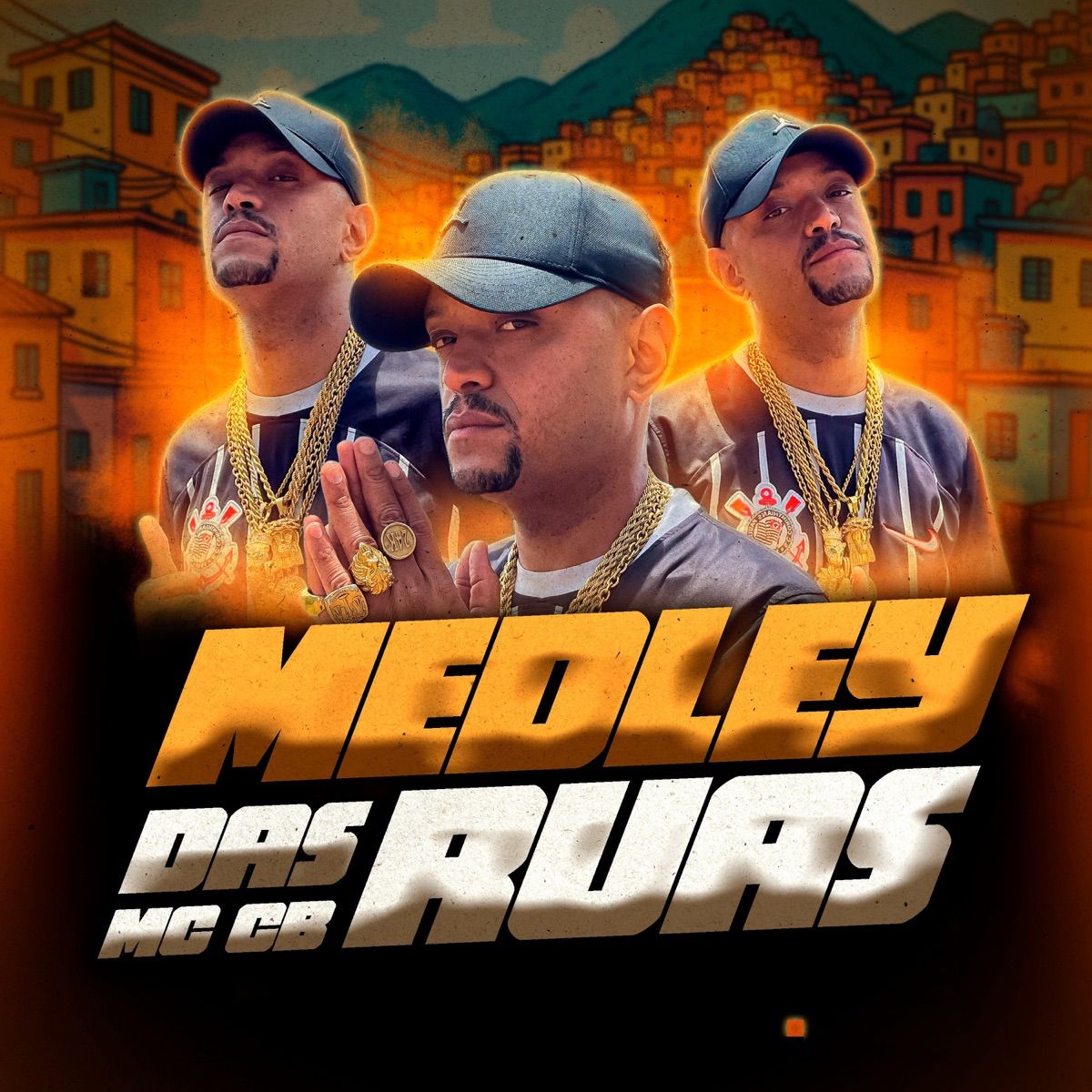 MEDLEY DAS RUAS - Single by MC CB album cover