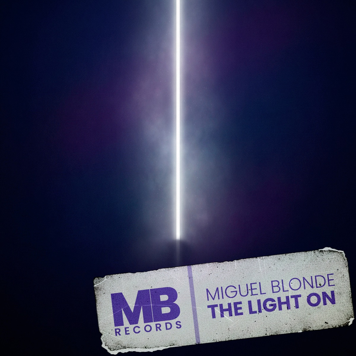 The Light On - Single by Miguel Blonde album cover