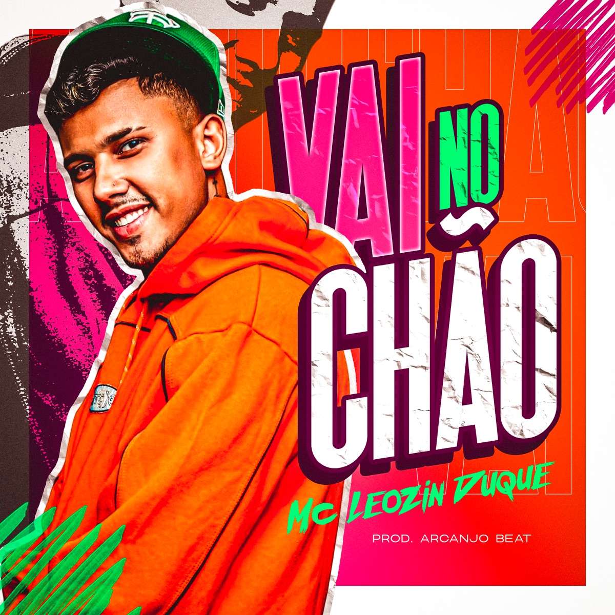 Vai no Chão - Single by Mc Leozin Duque & Arcanjo Beat album cover
