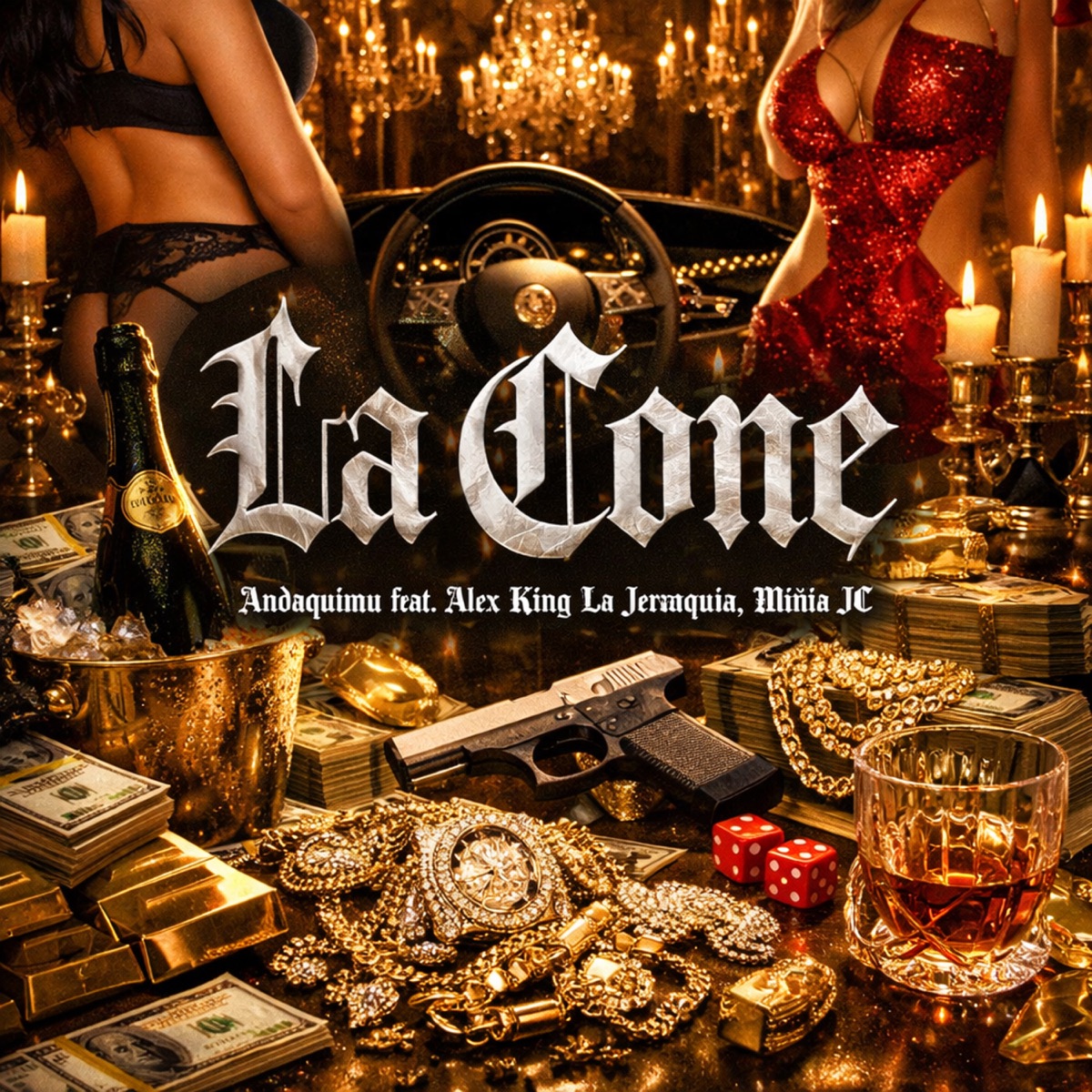 La Cone (feat. alex king la jerarquia & Miñia JC) - Single by Andaquimu album cover