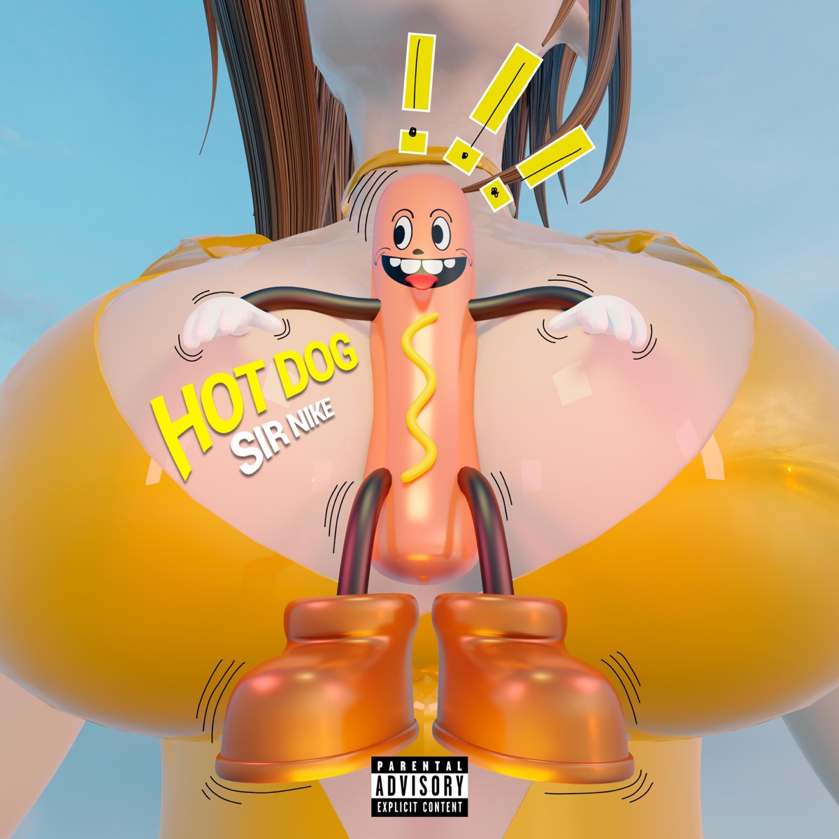 HOT DOG (feat. SiR NiKE) - Single by SIX GALAXY album cover