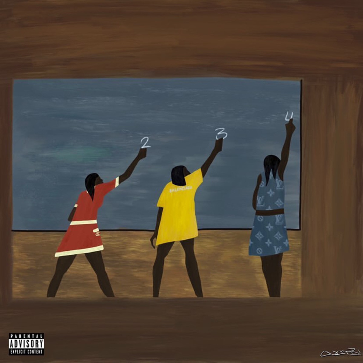 Don't Look At Numbers (feat. Brent Faiyaz) [Remix] - Single by Tony Shhnow album cover artwork