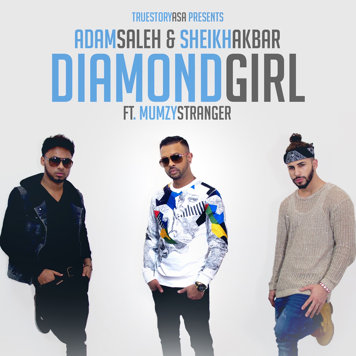 Diamond Girl (feat. Mumzy Stranger) - Single by Adam Saleh & Sheikh Akbar album cover