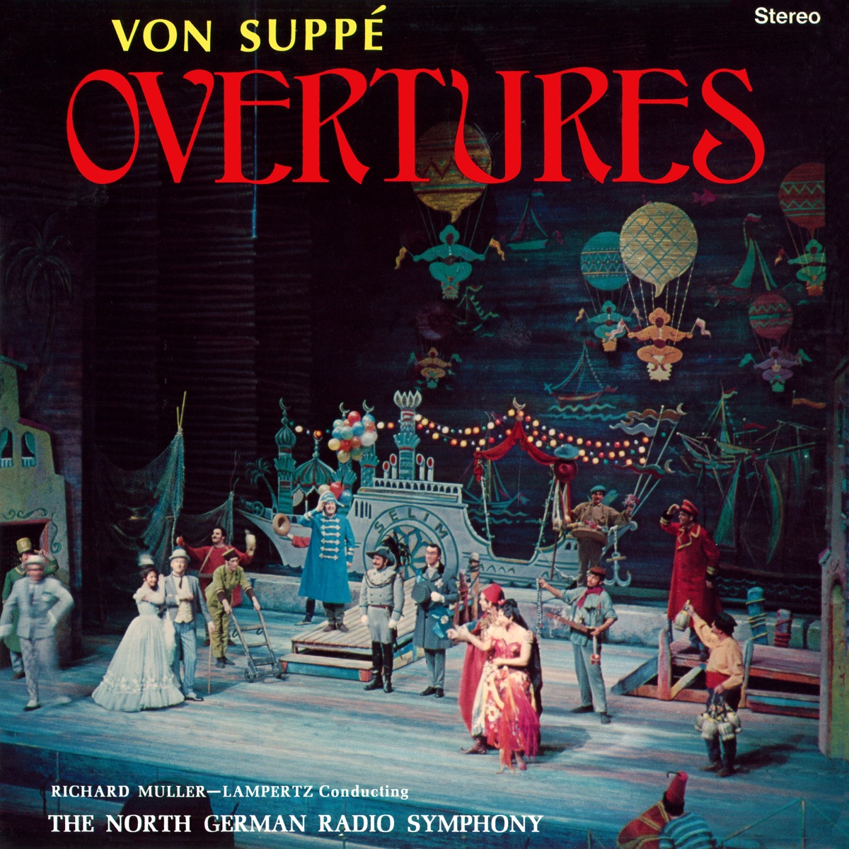 von Suppé Overtures (2025 Remaster from the Original Alshire Tapes) by North German Radio Orchestra & Richard Müller-Lampertz album cover