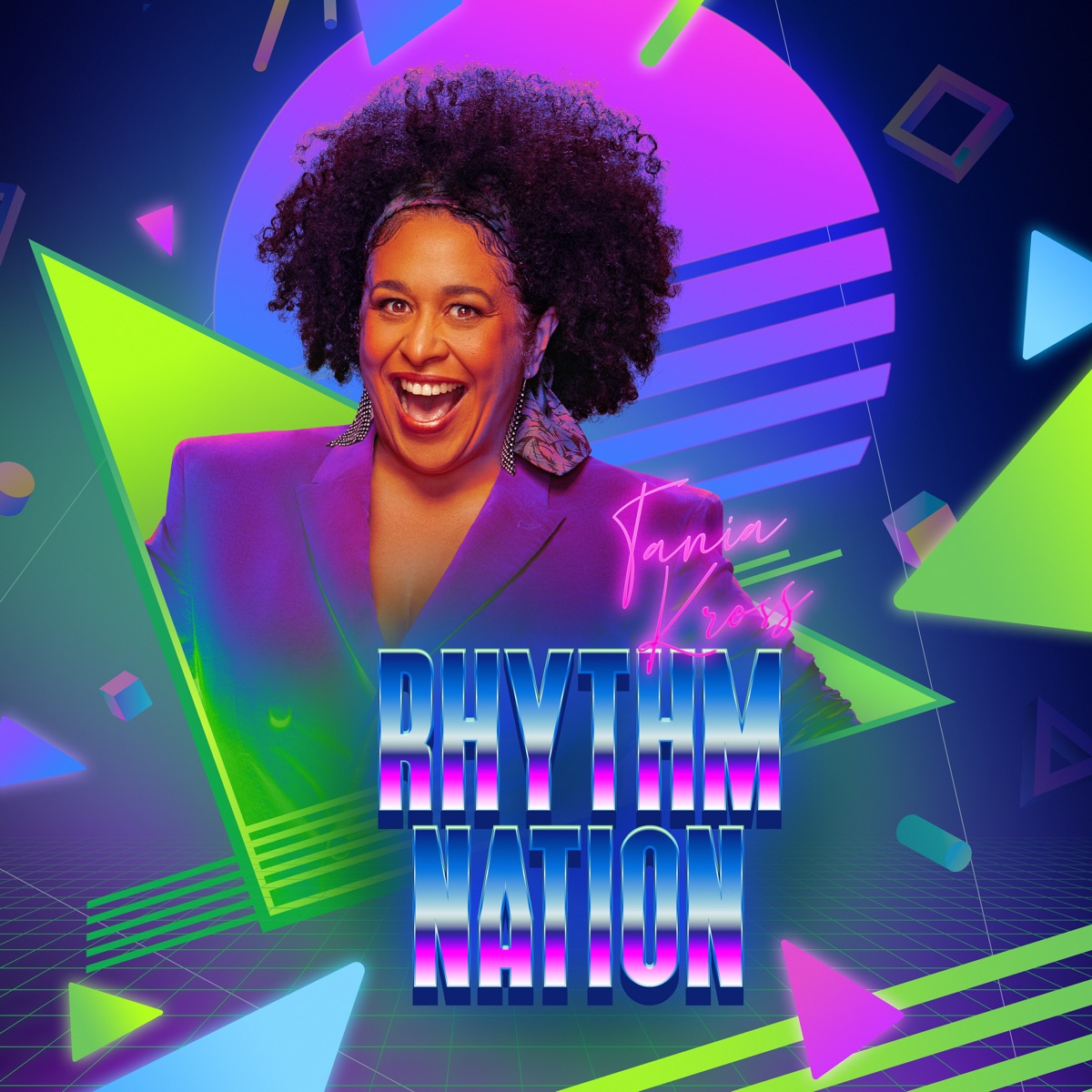 Rhythm Nation - Single by Play That Song Again & Tania Kross album cover