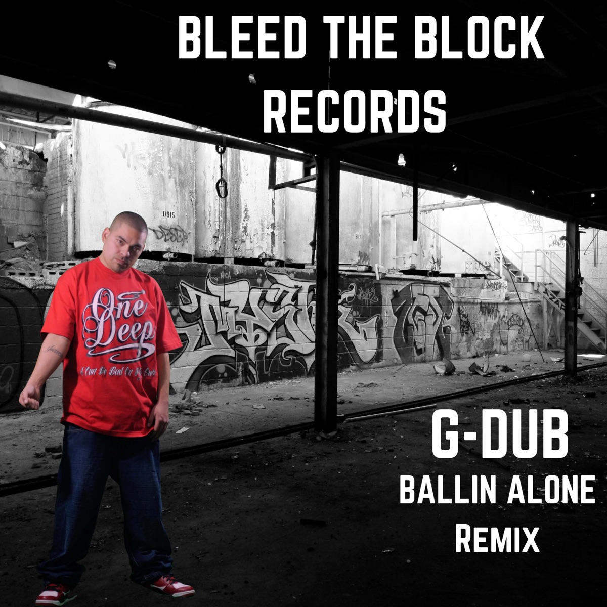 Ballin Alone (Remix) - Single by G-Dub album cover