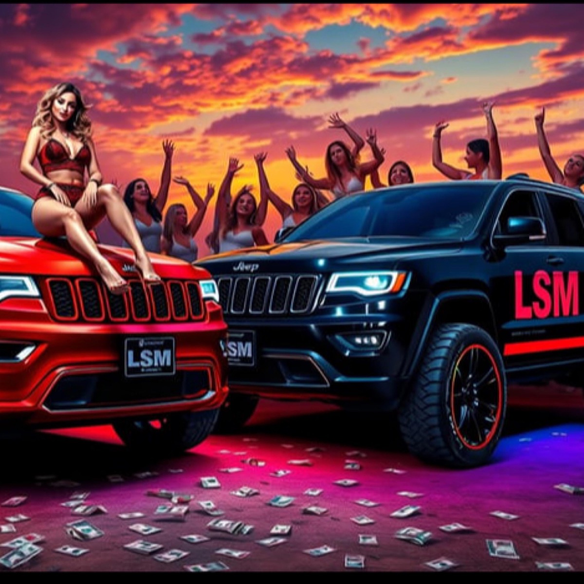 Cherokee (feat. Montana Lee) - Single by LSM Melly album cover