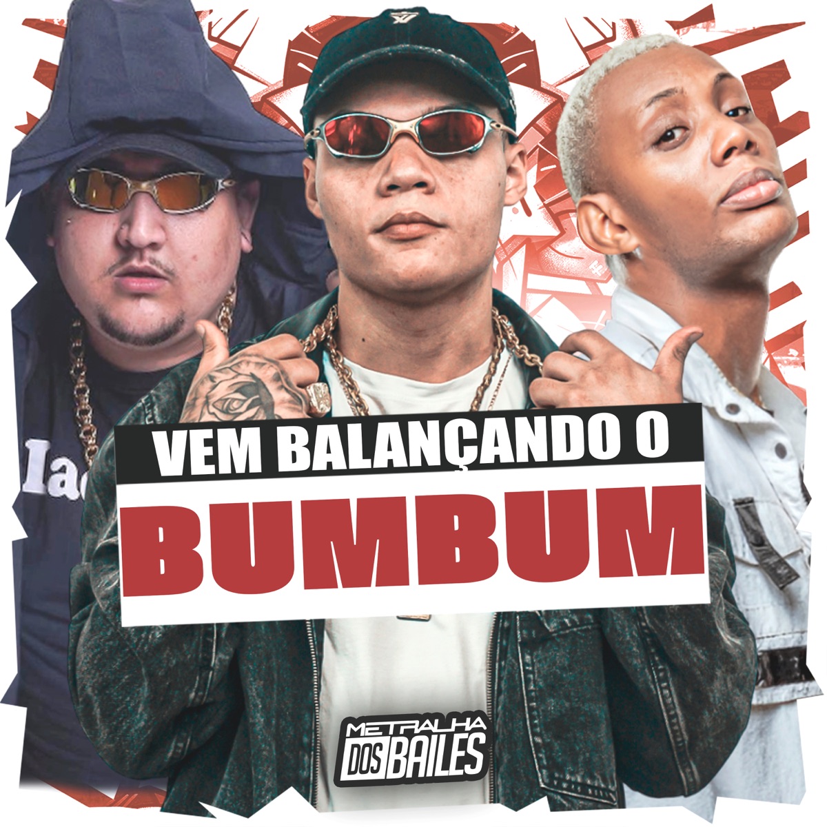 Vem Balançando o Bumbum - Single by MC GW, MC Digu & DJ Caaio Doog album cover