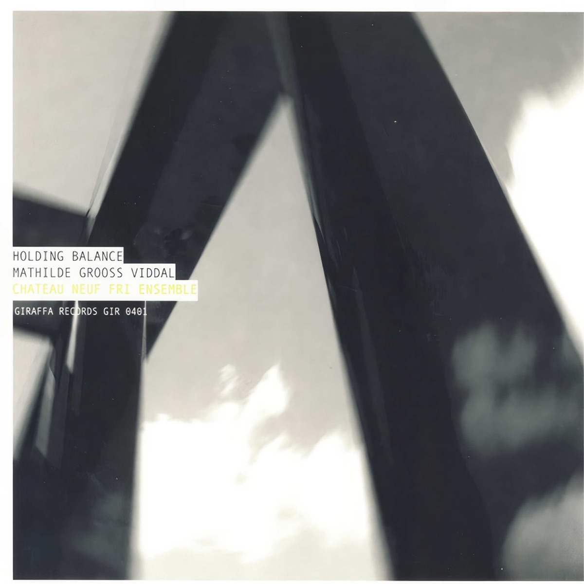 Holding Balance (feat. Gunvald Hagen, Øyvind Brække, Tellef Kvifte, Dag Stiberg, Inge Tokstad, Trude Eick, Hedvig Mollestad Thomassen & Marianne Natvig) by Chateau Neuf Fri Ensemble album cover
