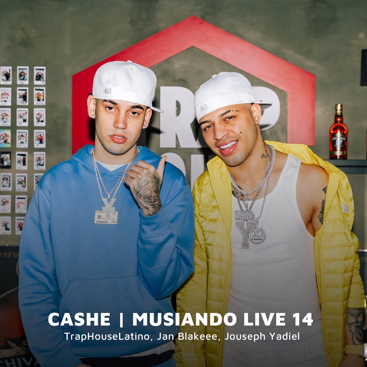Cashe (Musiando Live 14) - Single by Trap House Latino, Jan Blakeee & Jouseph Yadiel album cover
