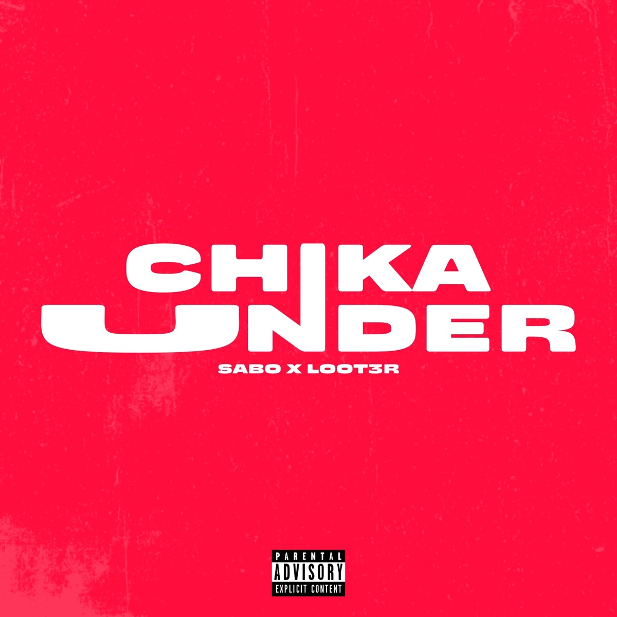 CHIKA UNDER (feat. Loot3r) - Single by SABO album cover