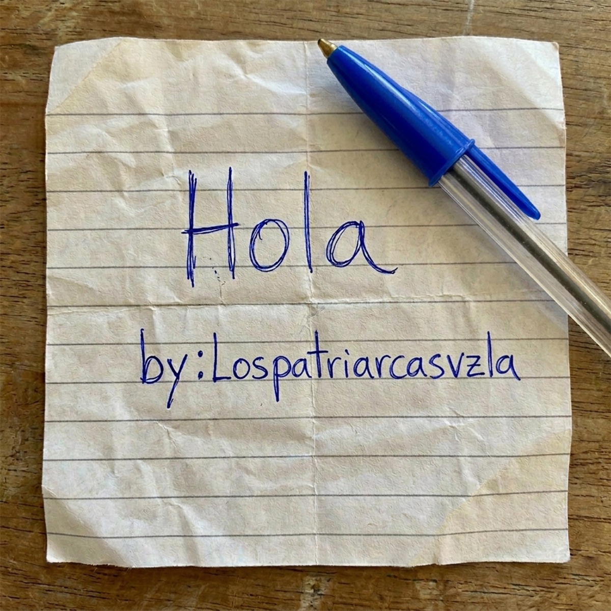 HOLA - Single by LOSPATRIARCASVZLA album cover