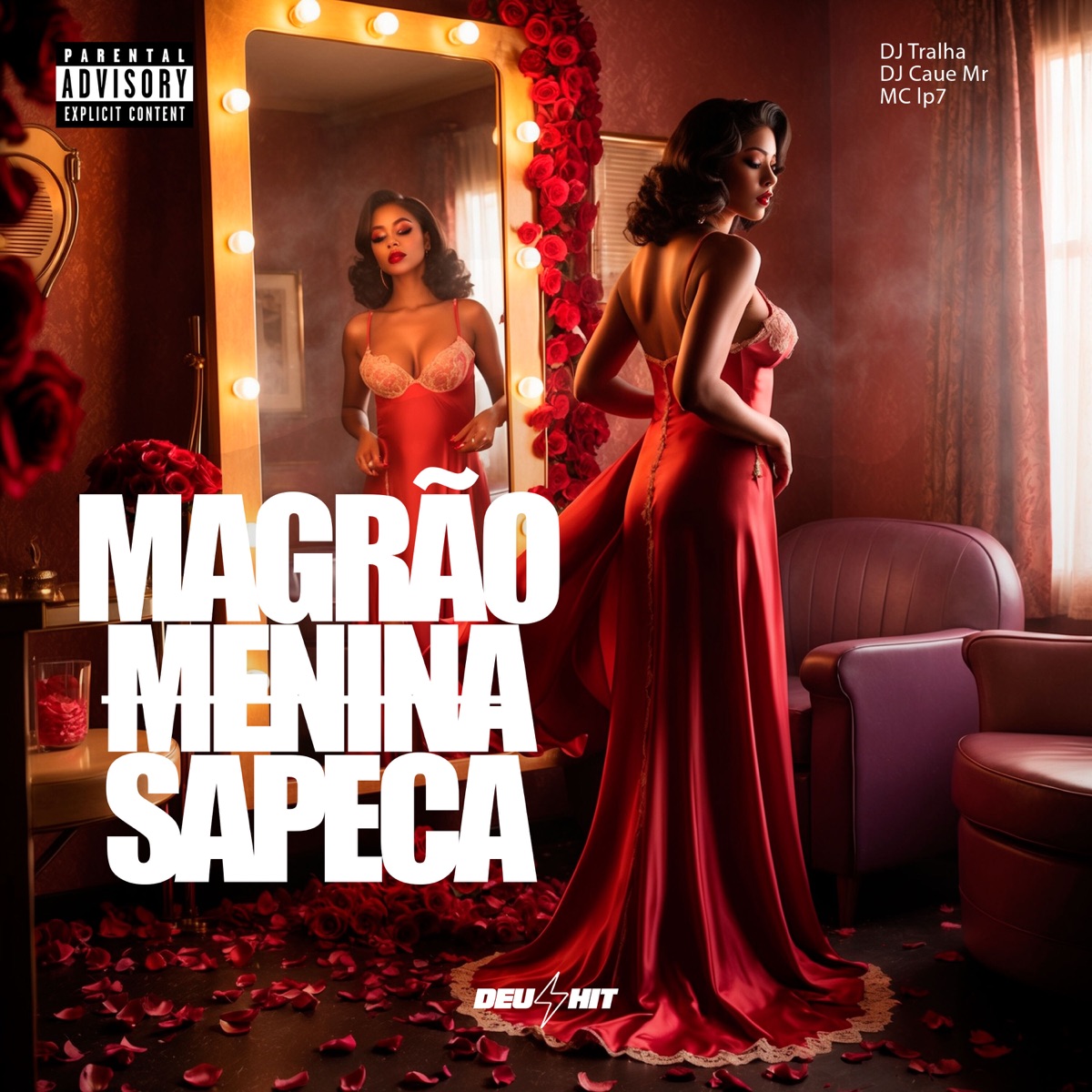 Magrão Menina Sapeca - Single by DJ Tralha, dj caue mr & MC LP7 album cover
