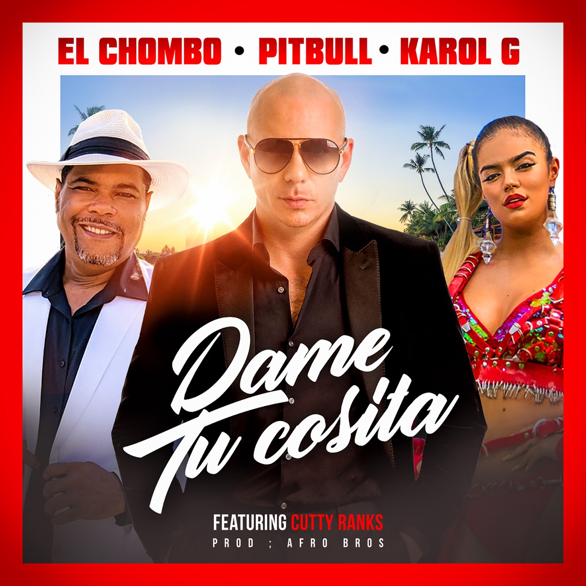 Dame Tu Cosita (Radio Version) - Single by El Chombo, Dancing Green Alien & KAROL G album cover