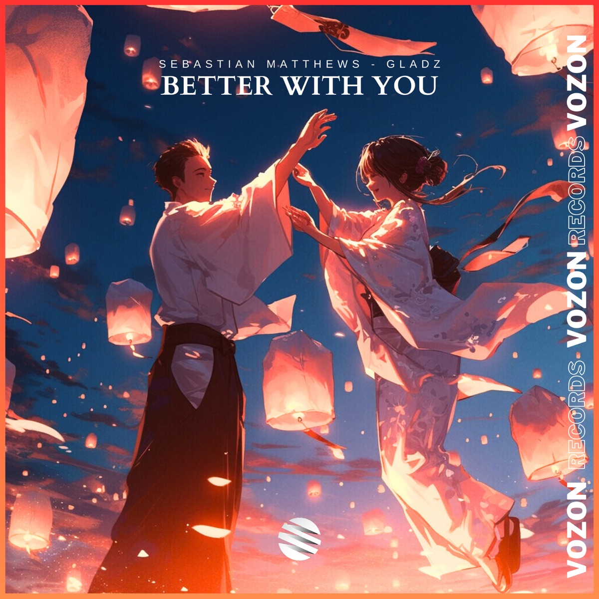 Better With You - Single by Sebastian Matthews & Gladz album cover
