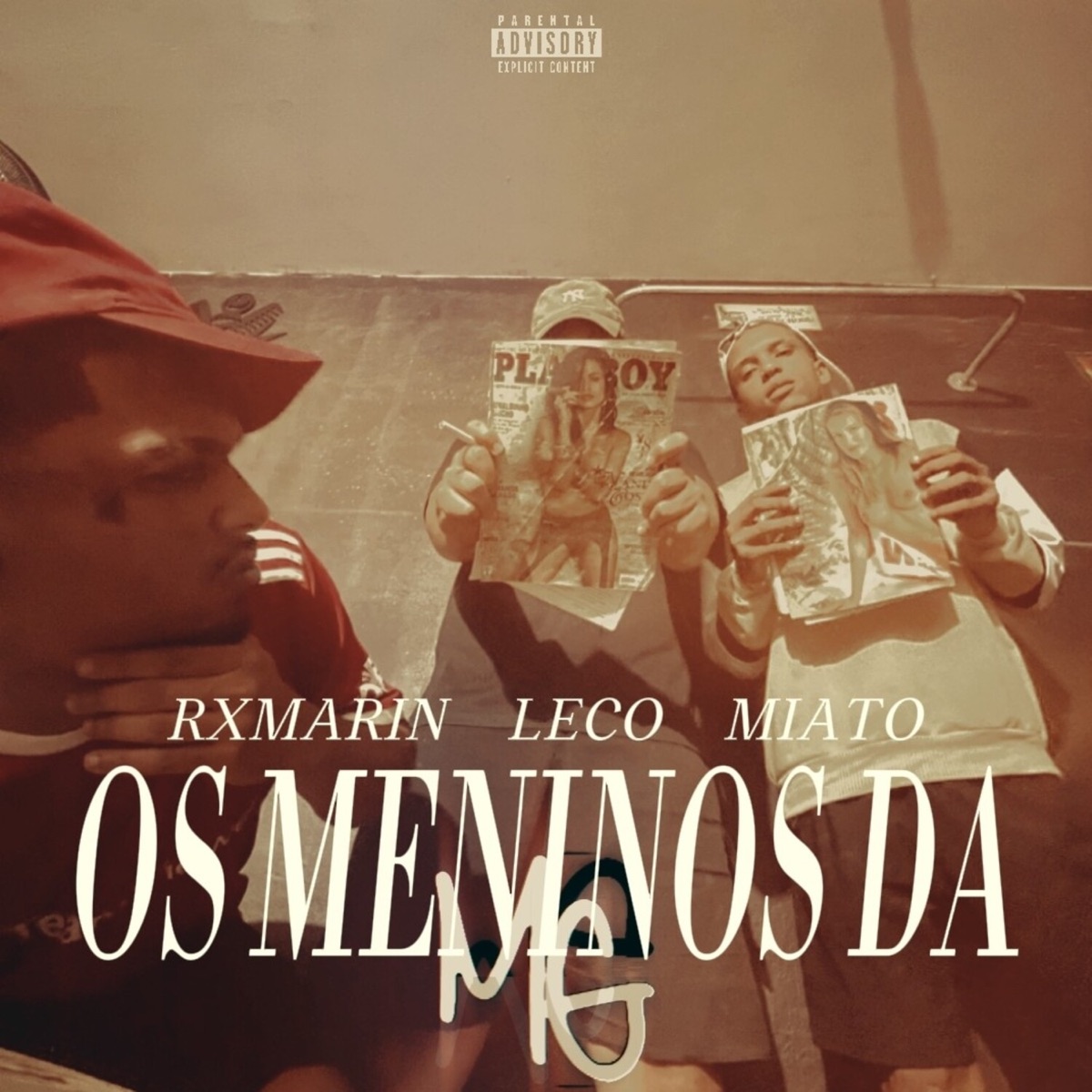 Os Meninos da Mg - Single by Miato, Mc Leco & Rxmarin album cover