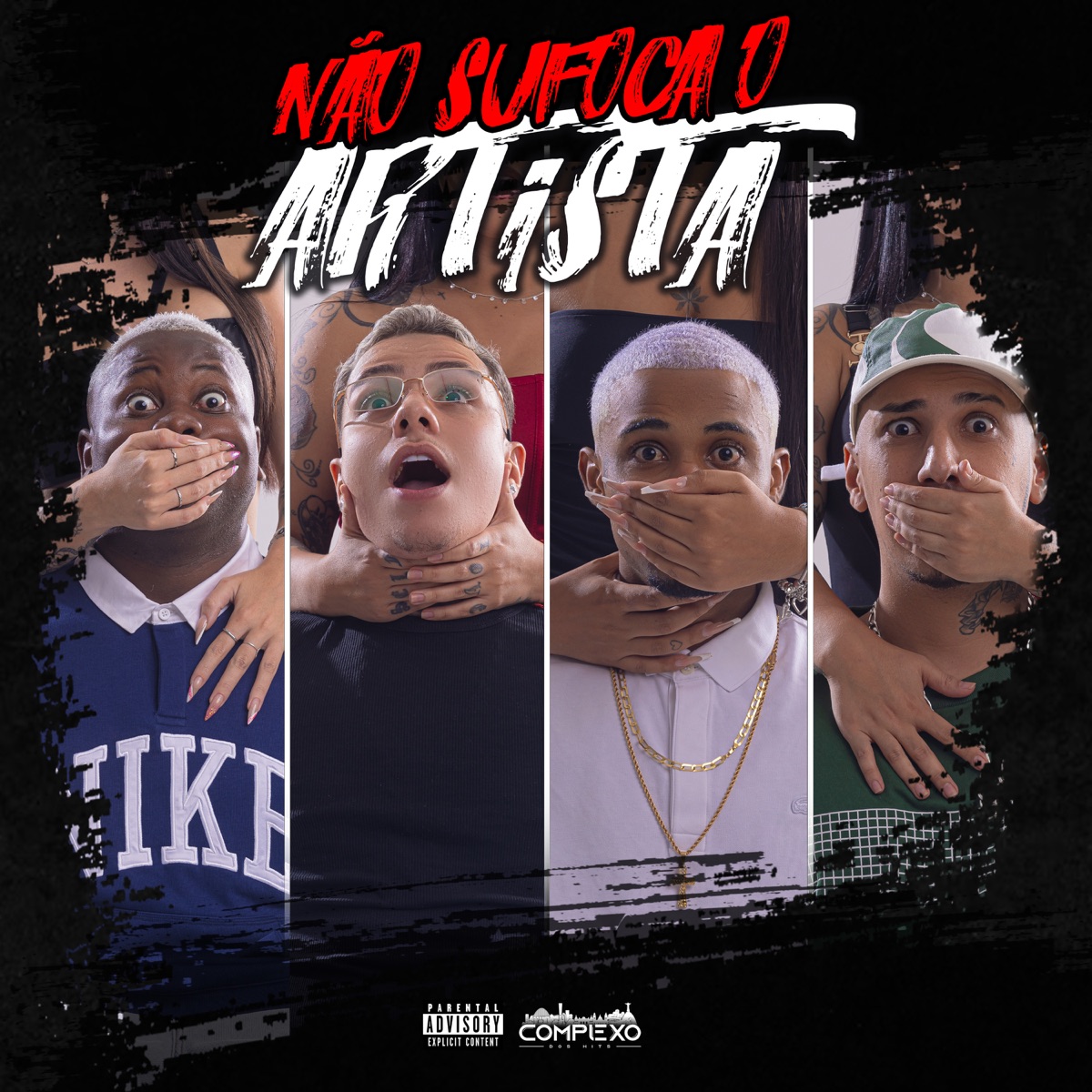 Não Sufoca o Artista (feat. DJ TH DO PRIMEIRO) - Single by MC Saci, mc pretchako & Dj Lc album cover