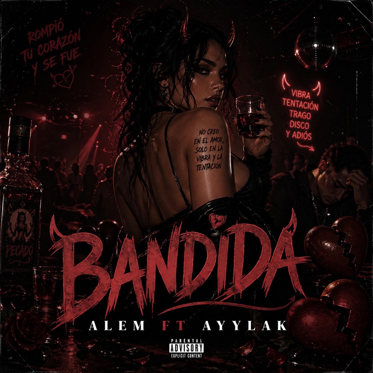 BANDIDA (feat. ALEM & AYYLAK) [REMIX EL NÚCLEO] - Single by HellsFlow Music album cover