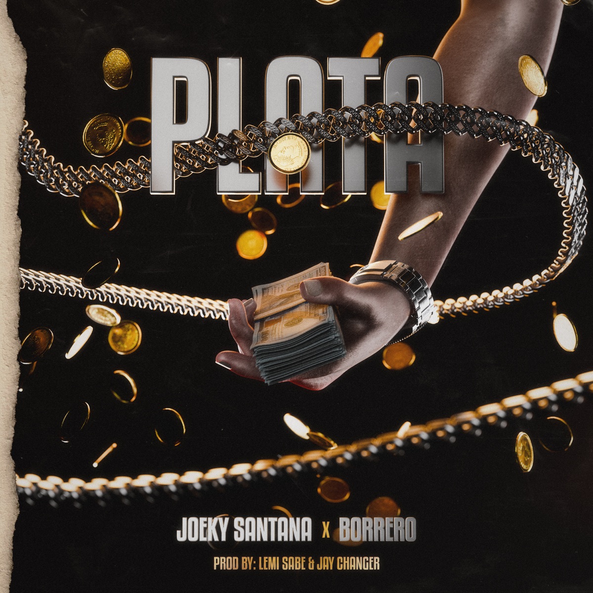 Plata (feat. Borrero) - Single by Joeky Santana album cover