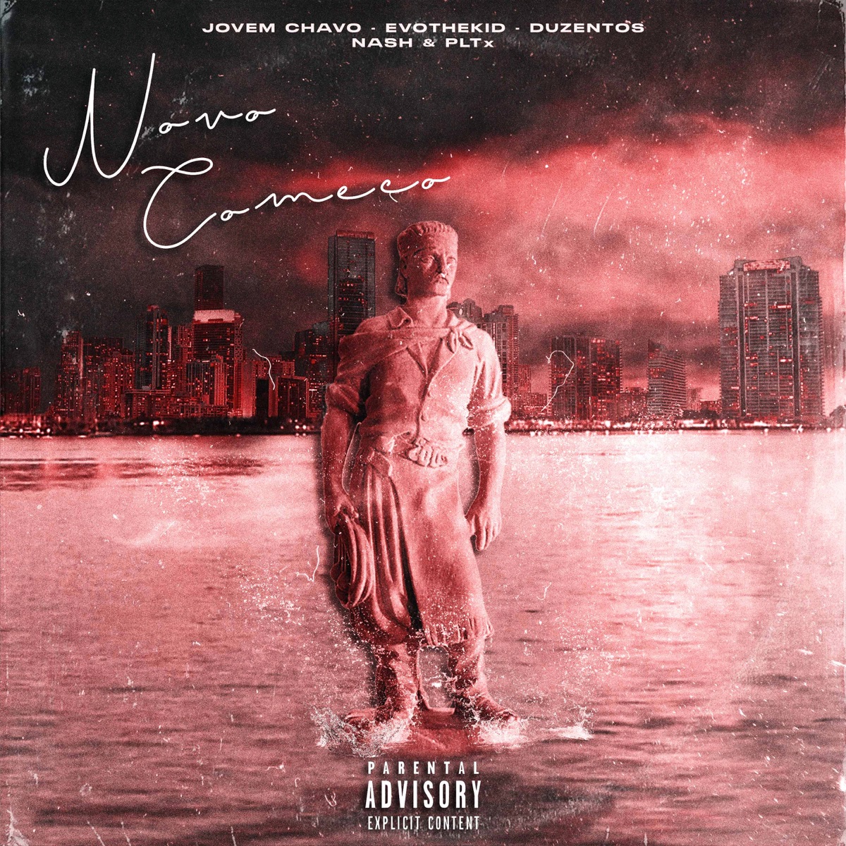 NOVO COMEÇO (feat. Duzentos, Nash, PL DA T & EvoTheKid) - Single by Jovem Chavo & TRAPYE album cover