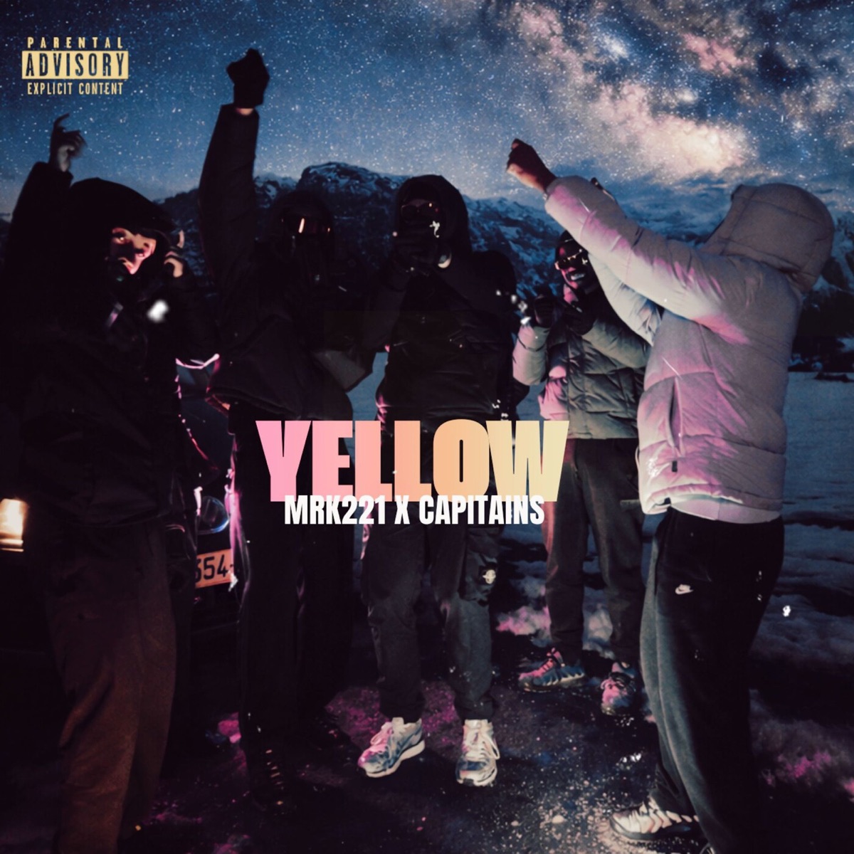 Yellow - Single by MRK221 & Capitains album cover