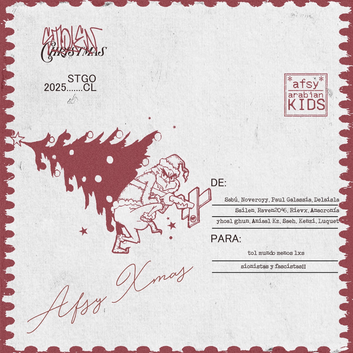 AFSY XMAS (feat. luquet) - Single by Arabian Kids FC album cover