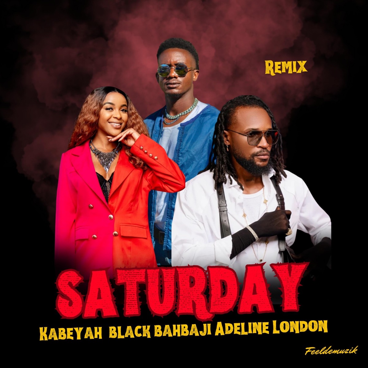 Saturday (feat. Black Bahbaji & Adeline London) - Single by Kabeyah album cover