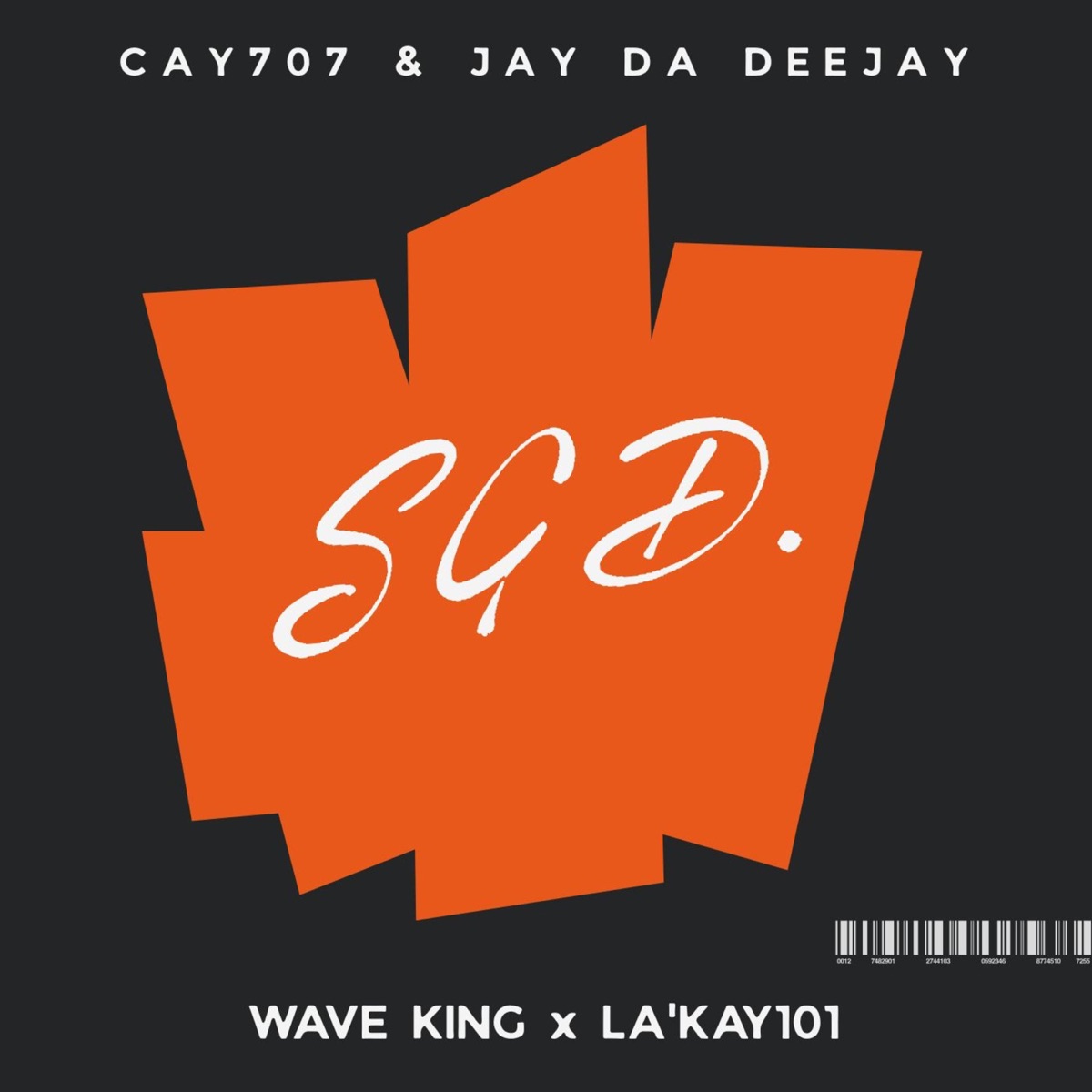 SGD (feat. Wave King & La'Kay101) - Single by CAY707 & Jay Da Deejay album cover