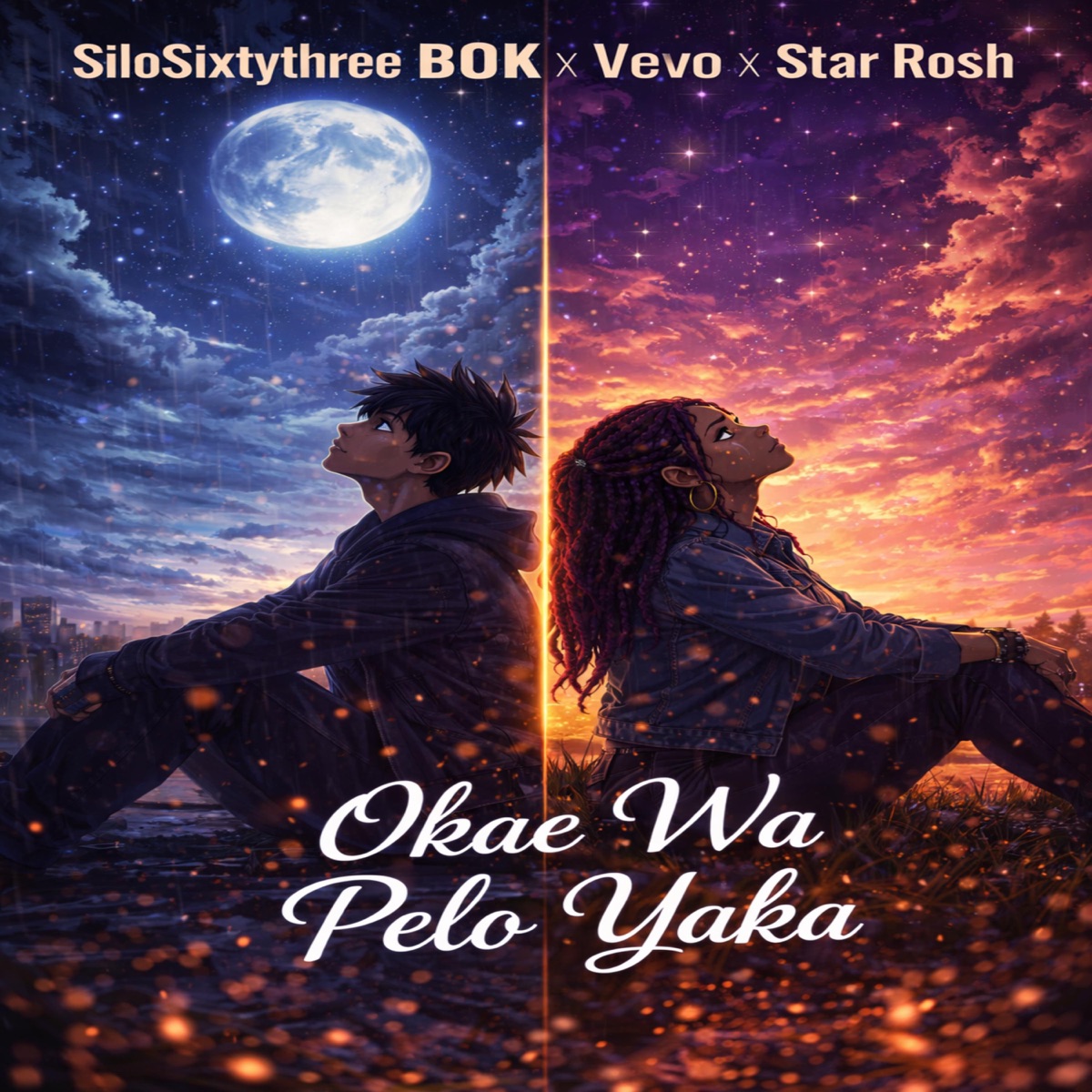 Okae wa pelo yaka (feat. Vevo & Star Rosh) - Single by SiloSixtythree Bok album cover