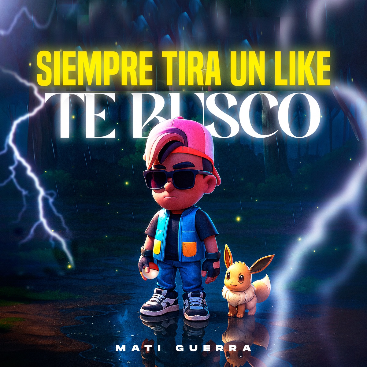 Siempre Tira un Like Vs Te Busco - Single by Mati Guerra album cover