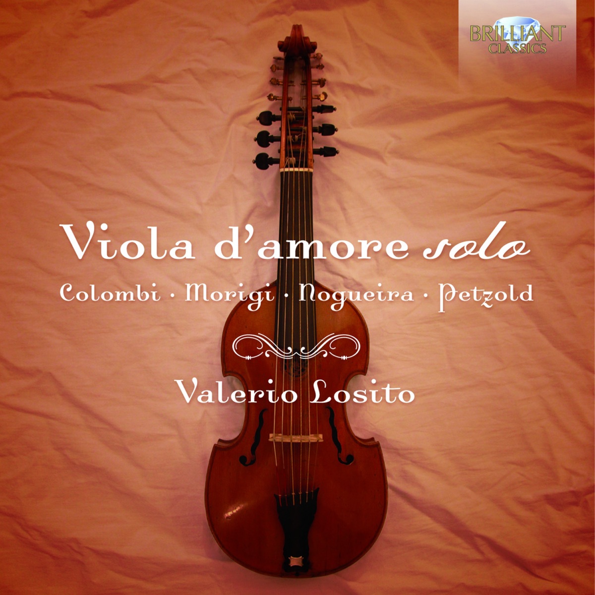 Viola d'amore solo by Valerio Losito album cover