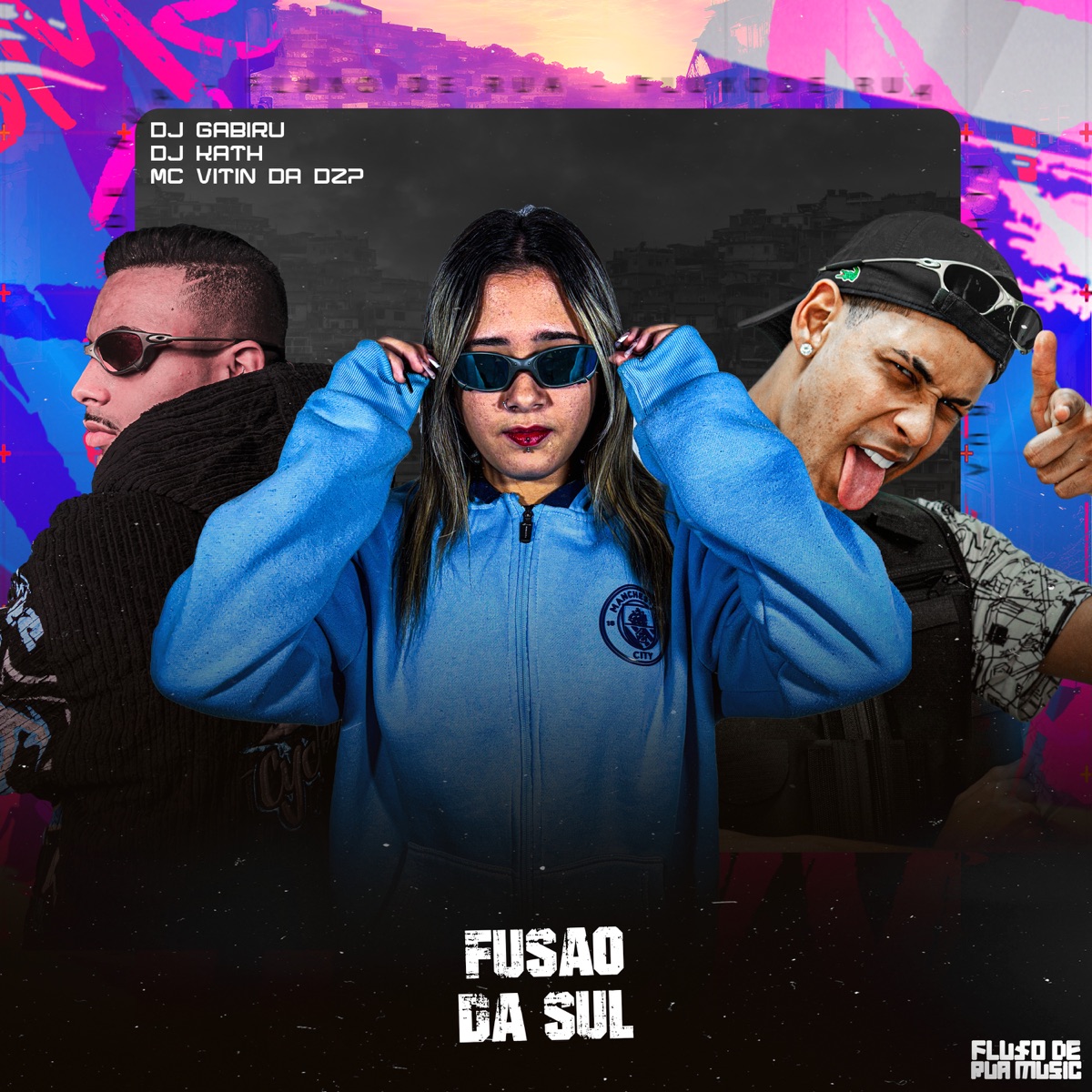 Fusão Da Sul - Single by DJ Gabiru, DJ KATH & MC VITIN DA DZ7 album cover