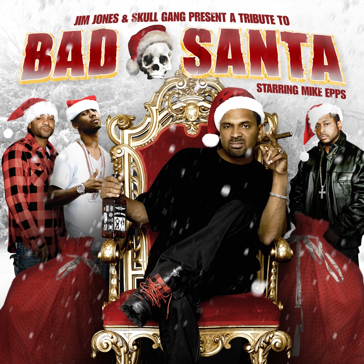 Jim Jones & Skull Gang Present A Tribute to Bad Santa Starring Mike Epps by Jim Jones & Skull Gang album cover