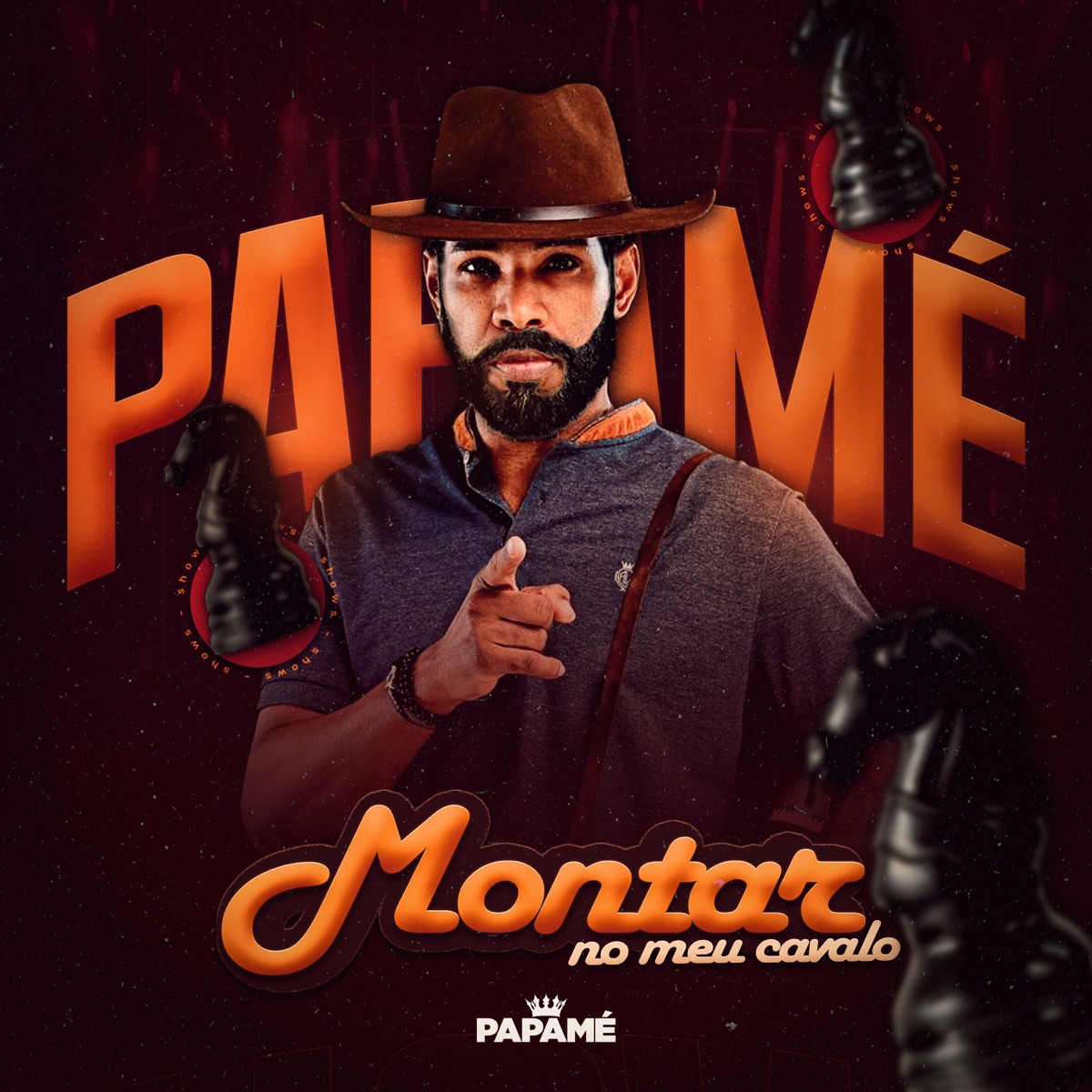 Montar no meu Cavalo - Single by Papamé album cover