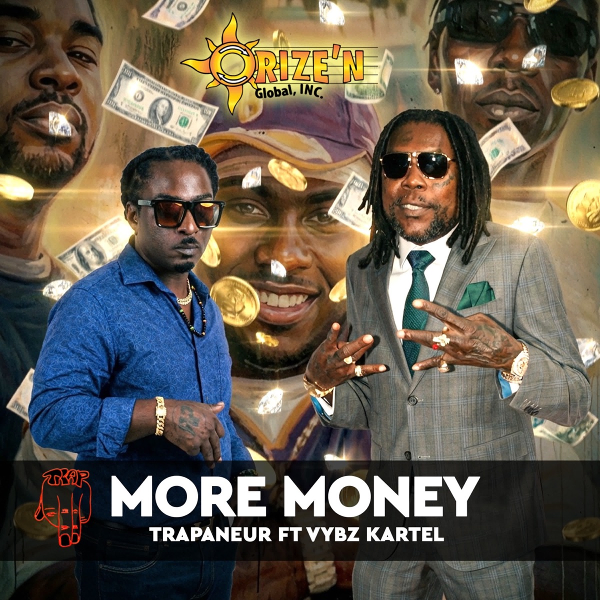 More Money (feat. Vybz Kartel) - Single by TRAPANEUR album cover