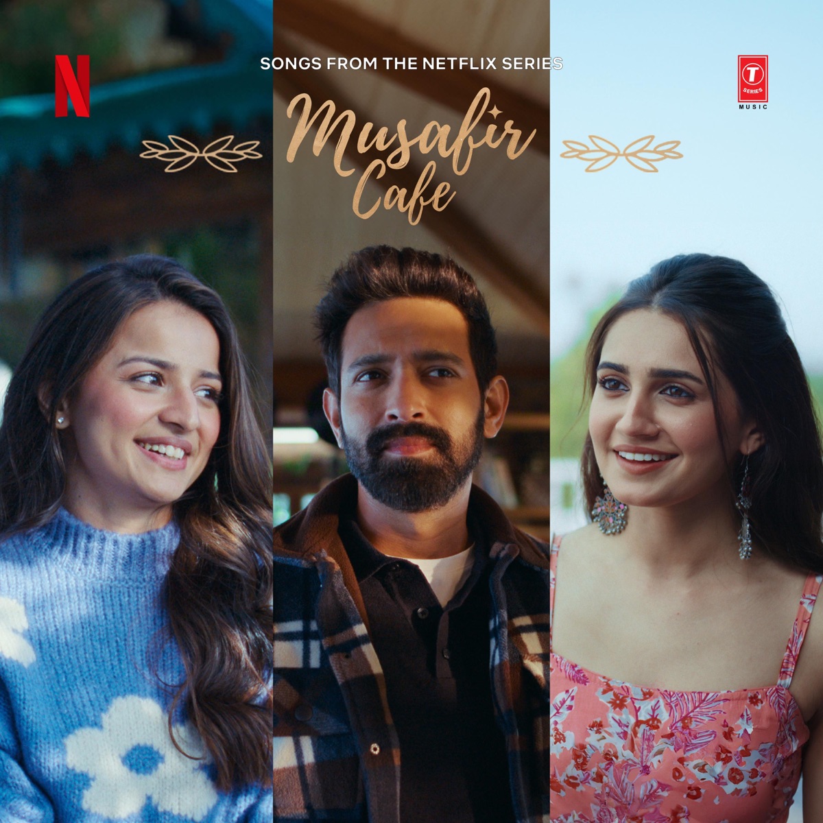 Musafir Cafe (Songs from the Netflix Series) - EP by Garvit - Priyansh, Neel Adhikari, Raghav Kaushik & Aniket Shukla album cover