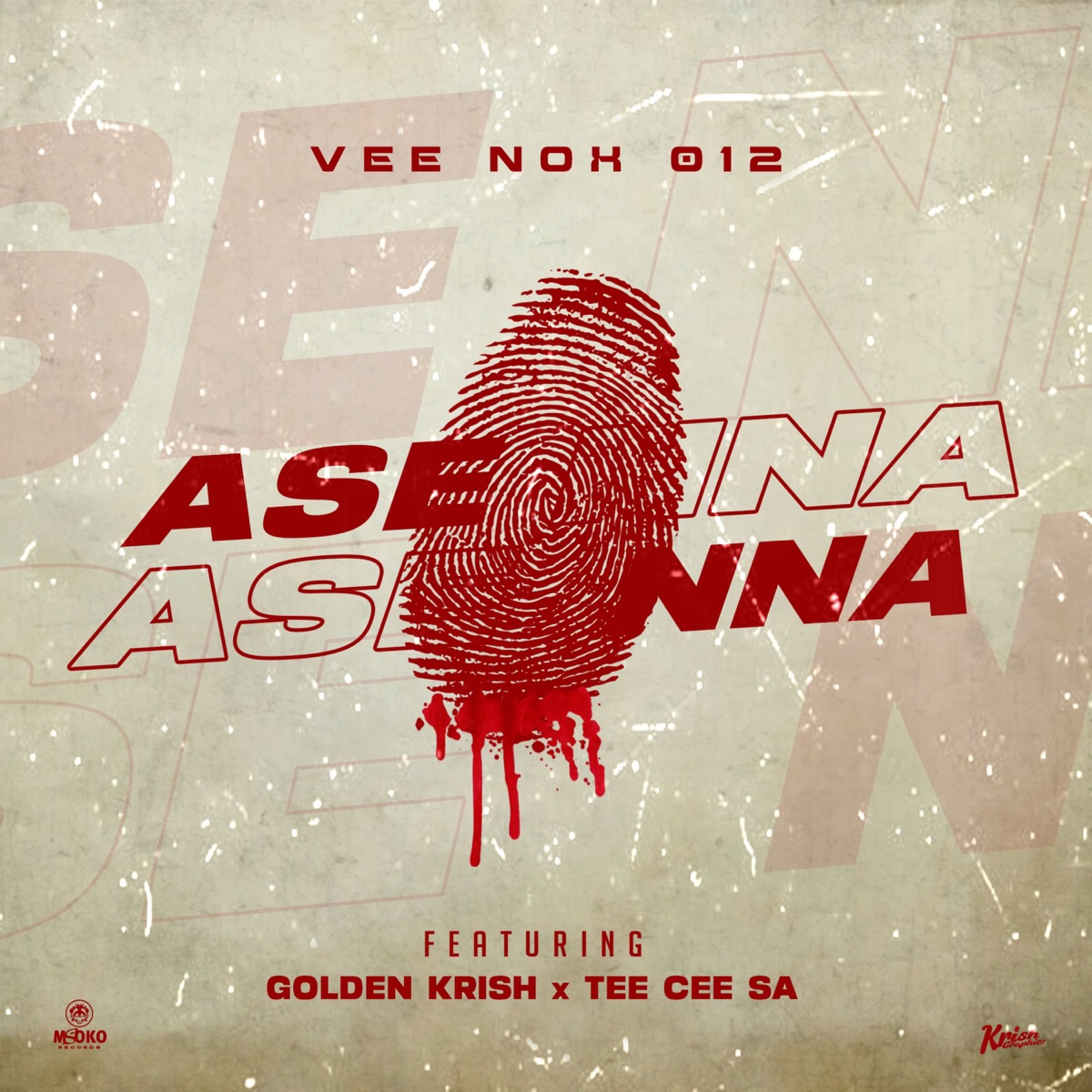 Ase Nna (feat. Golden Krish & Tee Cee SA) - Single by Vee Nox 012 album cover