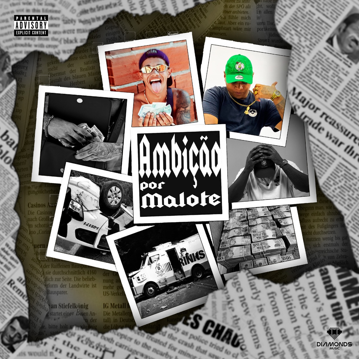 Ambição por Malote - Single by Mc Farias CF, Darosa Mc & Djay K album cover