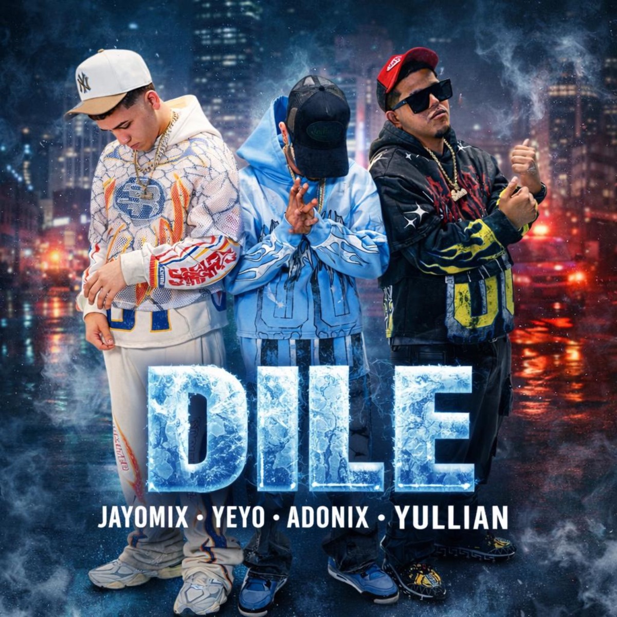 Dile - Single by Adonix, Yullian, YEYO & JAYOMIX album cover